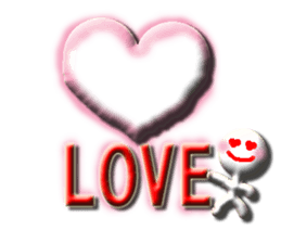 Clear stick man sticker #6051775