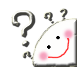 Clear stick man sticker #6051782