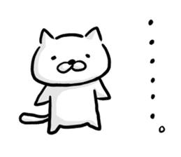 Cat says one word too many,Continued sticker #6051917