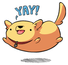 Chubby Golden sticker #6052480