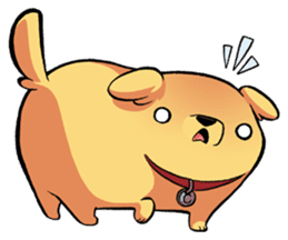 Chubby Golden sticker #6052482
