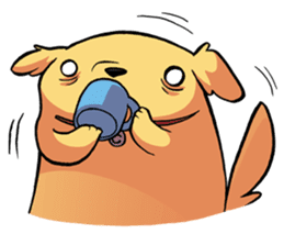 Chubby Golden sticker #6052504