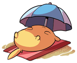 Chubby Golden sticker #6052505