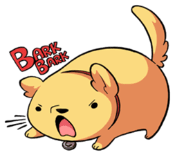 Chubby Golden sticker #6052506