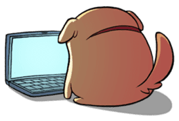 Chubby Golden sticker #6052510