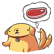 Chubby Golden sticker #6052517