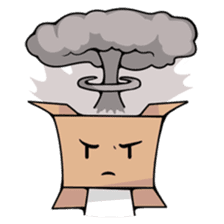 Boxmile covered box! sticker #6052650