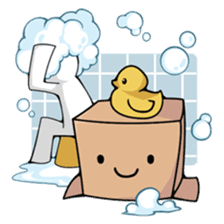 Boxmile covered box! sticker #6052655