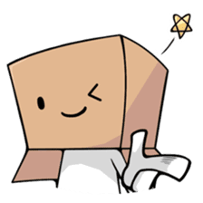 Boxmile covered box! sticker #6052656