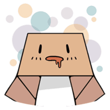 Boxmile covered box! sticker #6052659