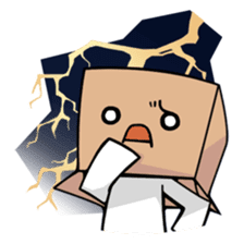 Boxmile covered box! sticker #6052666