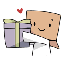 Boxmile covered box! sticker #6052669