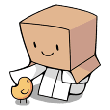 Boxmile covered box! sticker #6052670