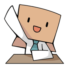 Boxmile covered box! sticker #6052671