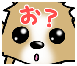 Dog face Sticker sticker #6052680