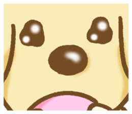 Dog face Sticker sticker #6052706