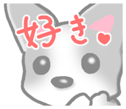 Dog face Sticker sticker #6052717