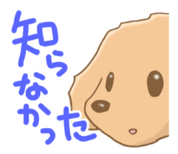 Dog face Sticker sticker #6052718