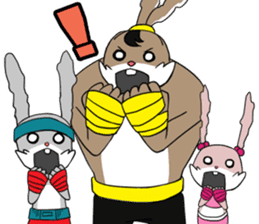 Bunny Boxing Gang sticker #6052753