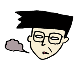 Daily life of the director sticker #6053365