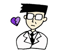 Daily life of the director sticker #6053367