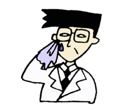 Daily life of the director sticker #6053368