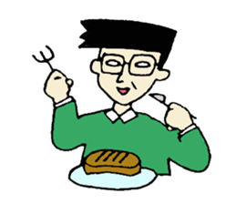 Daily life of the director sticker #6053372