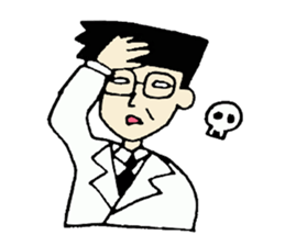 Daily life of the director sticker #6053379