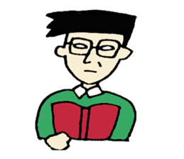 Daily life of the director sticker #6053385