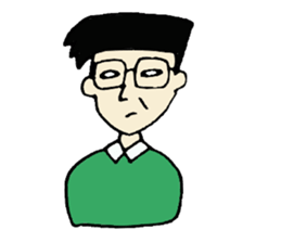 Daily life of the director sticker #6053389