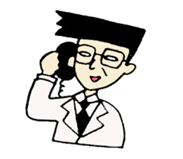 Daily life of the director sticker #6053398