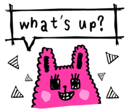 This cat will respond in English. sticker #6053841