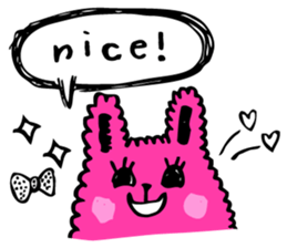 This cat will respond in English. sticker #6053849