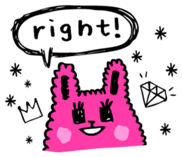 This cat will respond in English. sticker #6053853