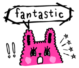 This cat will respond in English. sticker #6053864