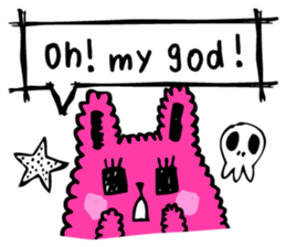 This cat will respond in English. sticker #6053867