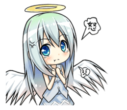 blue angel! sticker #6054965