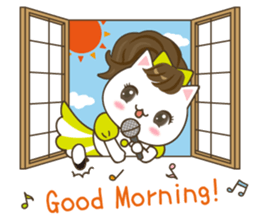 I wanna become a pop star, not NYANDOL! sticker #6055200