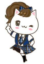 I wanna become a pop star, not NYANDOL! sticker #6055203