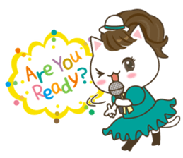 I wanna become a pop star, not NYANDOL! sticker #6055209