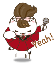 I wanna become a pop star, not NYANDOL! sticker #6055210