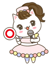 I wanna become a pop star, not NYANDOL! sticker #6055211