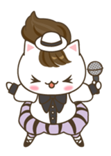 I wanna become a pop star, not NYANDOL! sticker #6055217