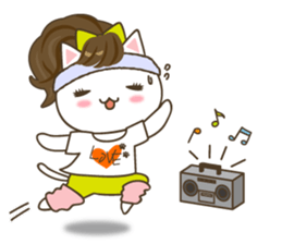 I wanna become a pop star, not NYANDOL! sticker #6055218