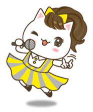 I wanna become a pop star, not NYANDOL! sticker #6055226
