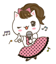 I wanna become a pop star, not NYANDOL! sticker #6055228