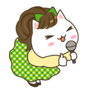 I wanna become a pop star, not NYANDOL! sticker #6055232
