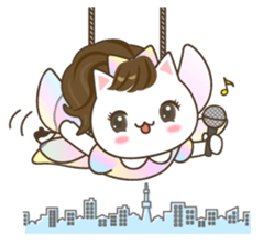 I wanna become a pop star, not NYANDOL! sticker #6055233