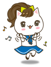 I wanna become a pop star, not NYANDOL! sticker #6055234