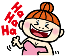 Hi , Beach Girl sticker #6055361